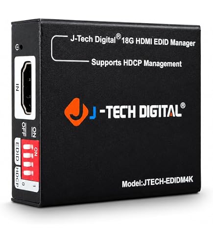 Amazon | StarTech.com HDMIディスプレイ対応EDIDエミュレータ/信号